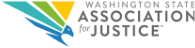 Logo Recognizing Di Bartolomeo Law Office's affiliation with Washington Association of Justice
